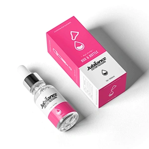 Custom 30 ml glass dropper bottle box / glass dropper bottle with packaging