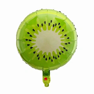 Hot sale fruit theme aluminum foil balloons orange/lemon/bananas/watermelon ect shaped balloon