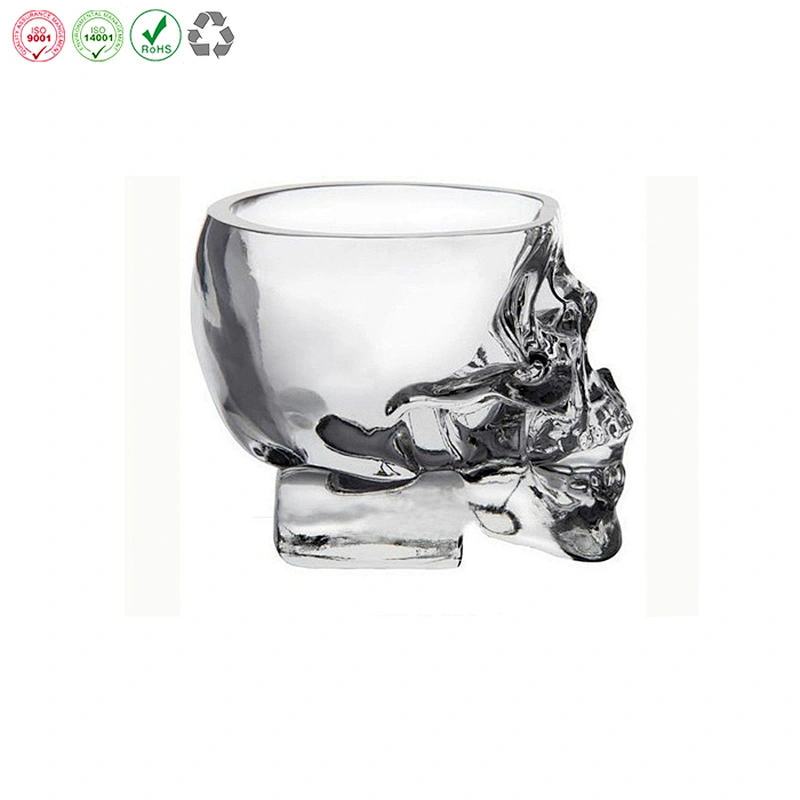 Skull Shaped Whiskey Glass cup