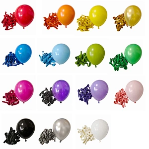 Multicolor 5inch Matte Latex Balloons for Party Decorations