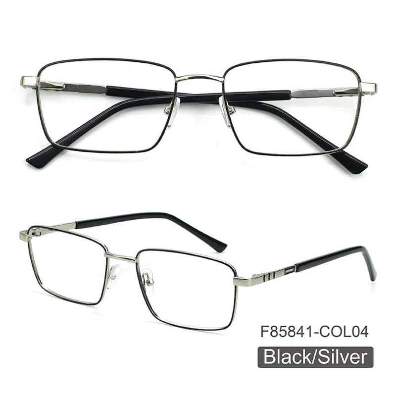 Manufacturers competitive eyeglasses frames brand square Metal Glasses Frames trendy eyewear