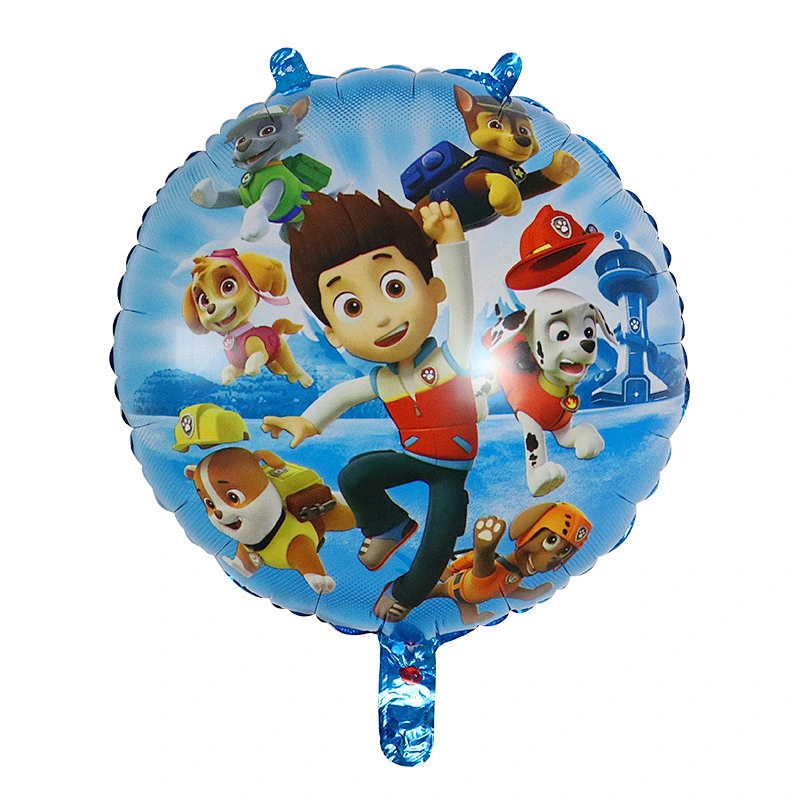 Cartoon character Paw patrol globos foil balloon for kids birthday party balloons decoration party supplies