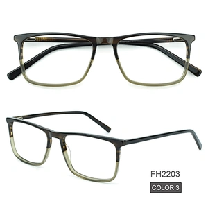 PH2203 ready to ship optical frames 6 colors square acetate eyewear factory wholesale eyewear