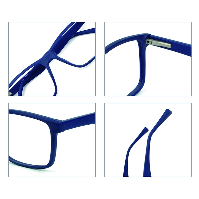 china factory acetate eyeglasses frames wholesale square clean lens optical frame