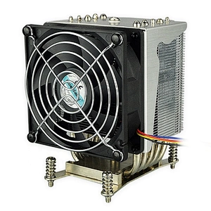China LGA 2011 V3 V4 3U aluminum fin 165W server heat sink cooling