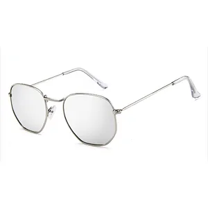 Classic High End Sunglasses Men Driving Sun Glasses Metal Mirror Eyewear Male