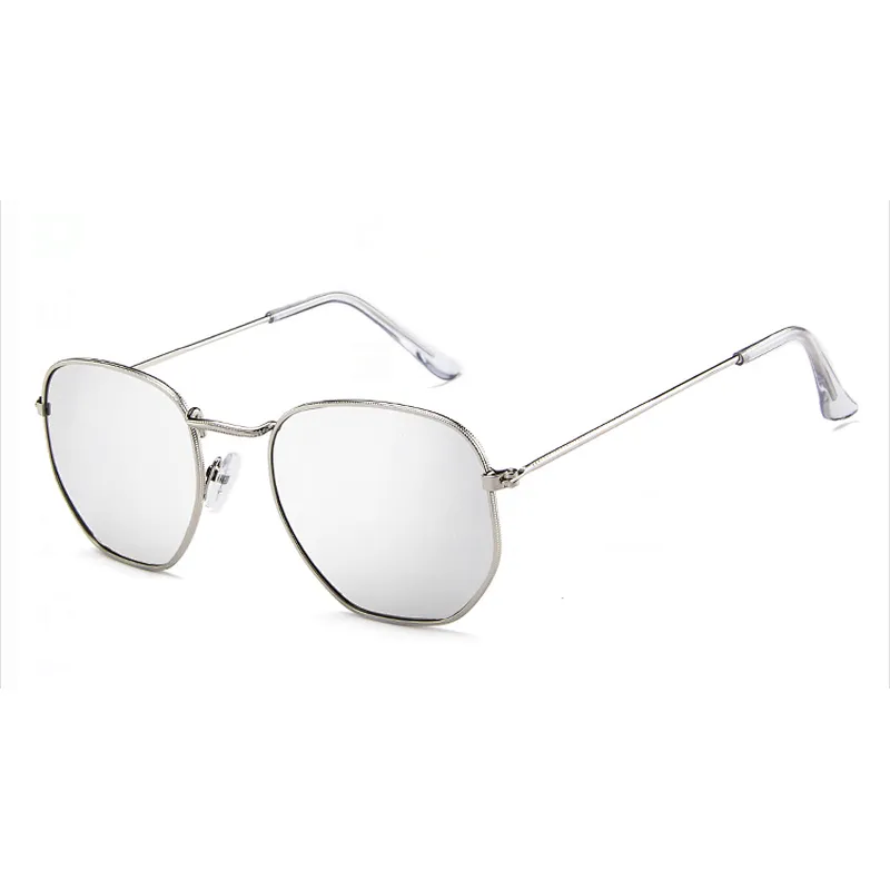 Classic High End Sunglasses Men Driving Sun Glasses Metal Mirror Eyewear Male