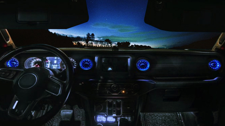 New option to Upgrade Your Jeep Wrangler's Interior Lighting