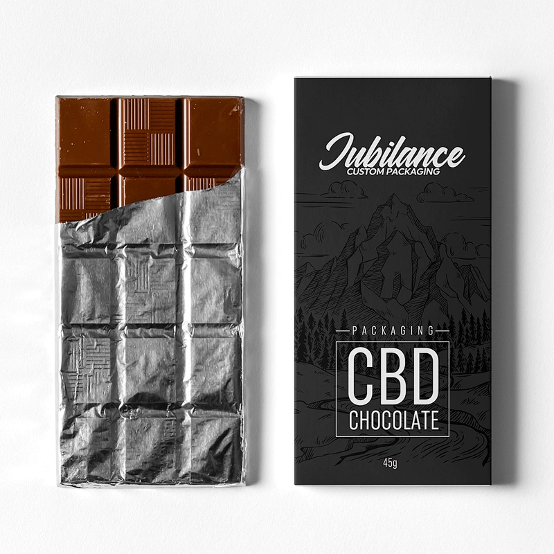 Luxury packaging cbd chocolate/candy gift box