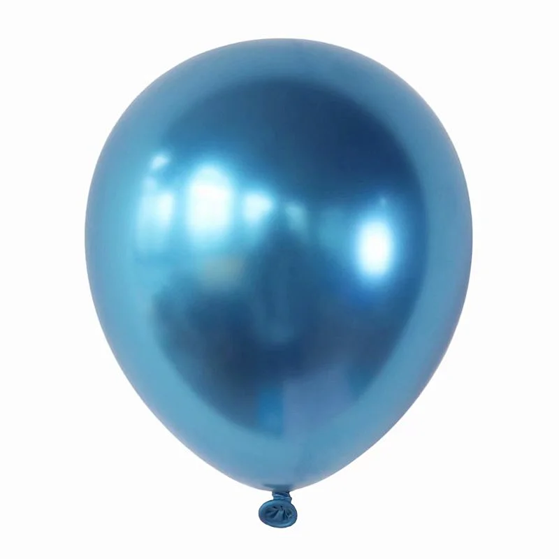 8 Colors 5 inch Metallic Chrome Latex Helium Balloons Birthday Party Decorations