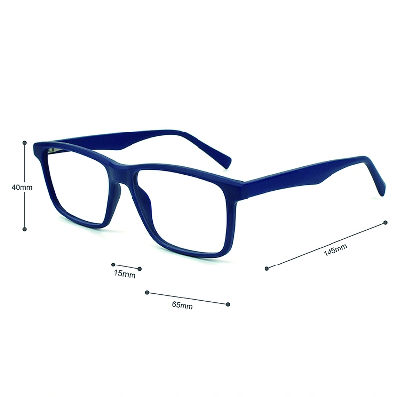 china factory acetate eyeglasses frames wholesale square clean lens optical frame