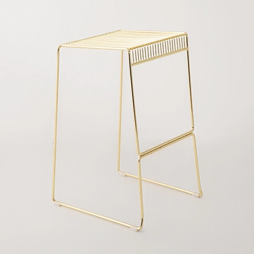 Metal wire stool
