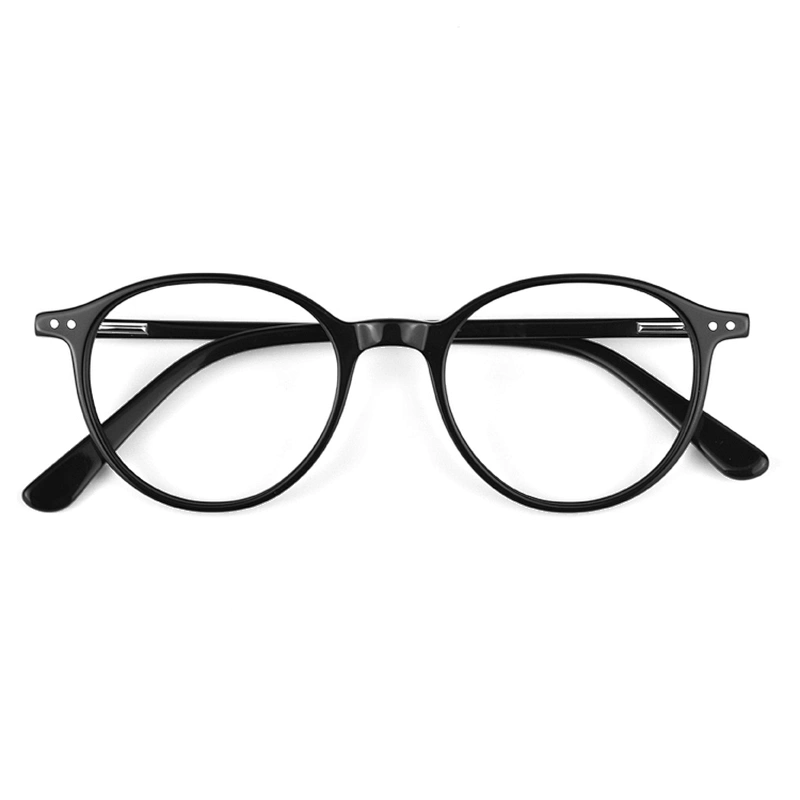 PH2205 most competitive 6 color round acetate optical frames spot goods eyeglasses