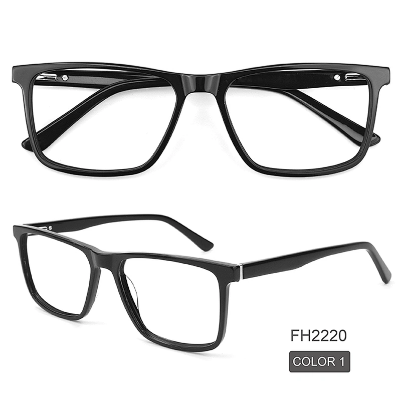 PH2220 Professional In Acetate Optical Frames Manufacturers Square Mens Glasses Women Optical Acetate Spectacle