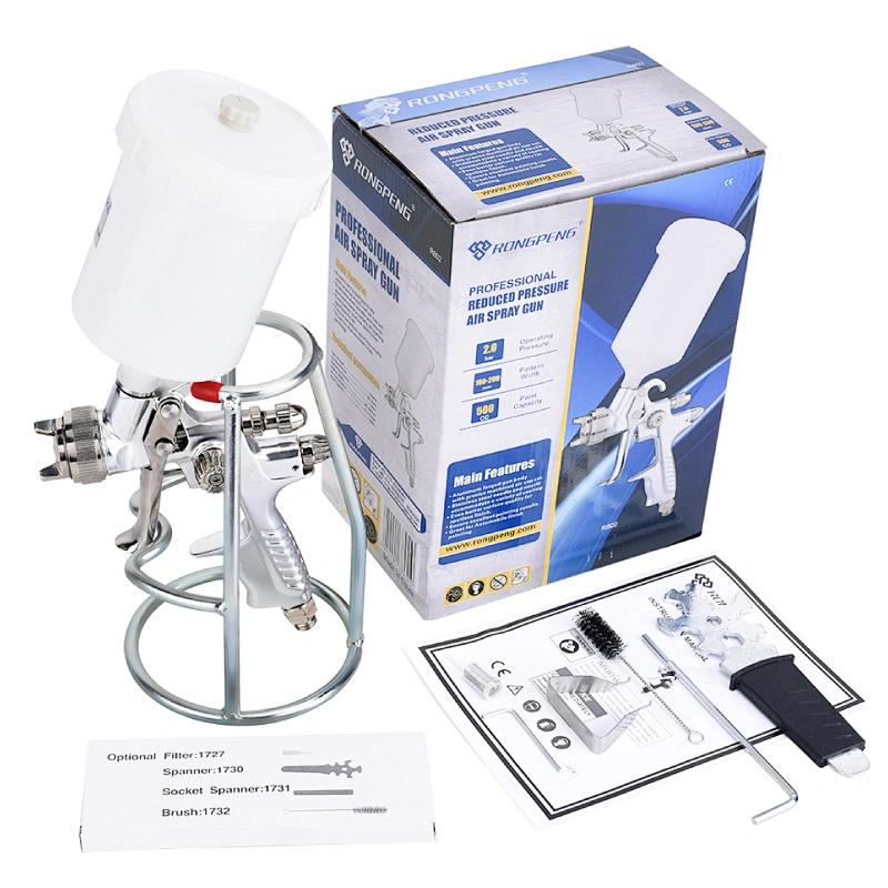 RONGPENG R802 Top Grade HVLP Air Spray Gun Paint Gun