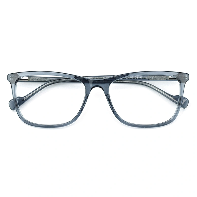china fashion acetate optical transparent eyeglasses frame manufacture for women optical frames