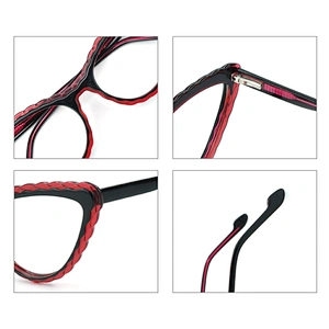 PH2226 Retro acetate eyeglasses glass frames eye frames optical frames river optical with spring hinge