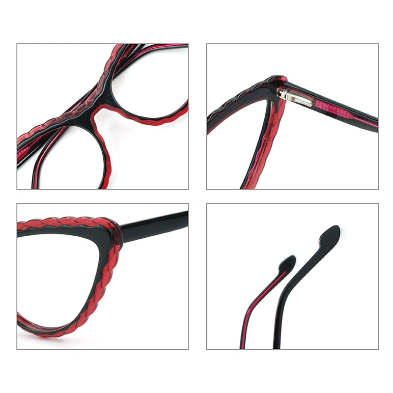 PH2226 Retro acetate eyeglasses glass frames eye frames optical frames river optical with spring hinge