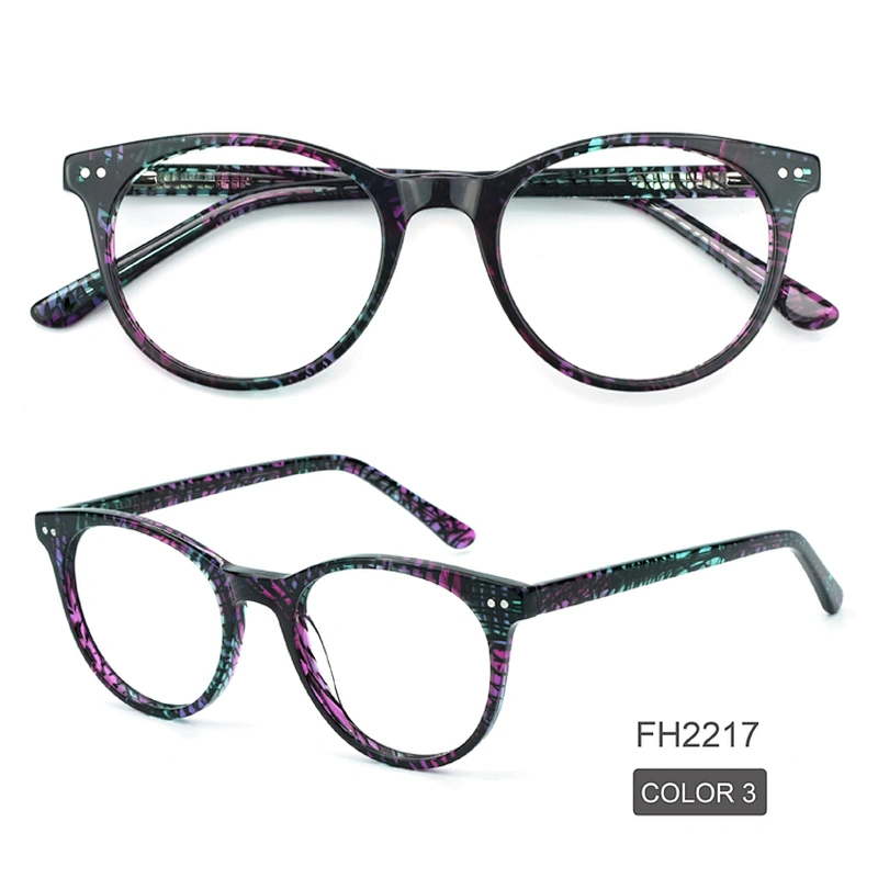 PH2217 Classic Round Women Clear Lens Glasses Wemen Vintage Eyeglasses Optical Spectacle Frame