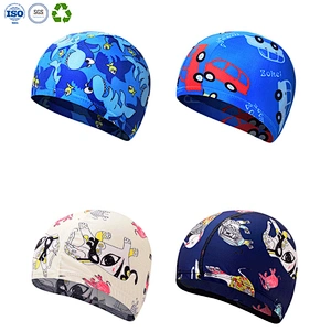 Silicone swimming cap