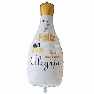 Champagne Bottle Globos Whiskey Aluminum Foil Helium Balloon For Wedding Party Decoration Birthday Balloon