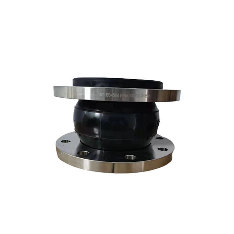 Rubber Expansion Joint With Stainless Steel Flange