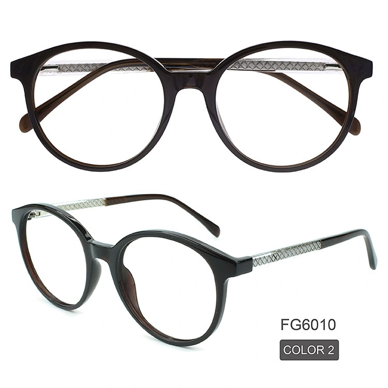 Vintage Retro Acetat Frame Clear Lens Glasses Fashion Eyewear Eyeglasses Round Circle Eye Glasses Optical Spectacle Frames