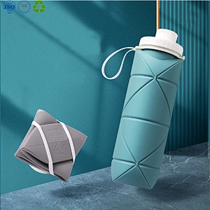 Silicone collapsible bottle