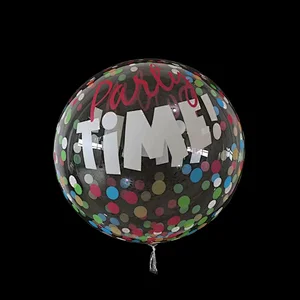 20 inch PVC Transparent Bobo Bubble Helium Balloons Birthday Wedding Party Decorations Globos