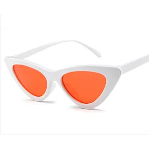 New arrivals 2021 women sunglasses 16 colors wholesale small fashion female triangle sunglasses custom logo