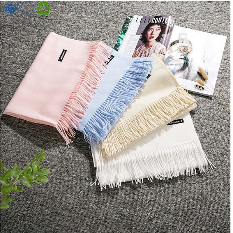 Fake cashmere ladies winter scarves