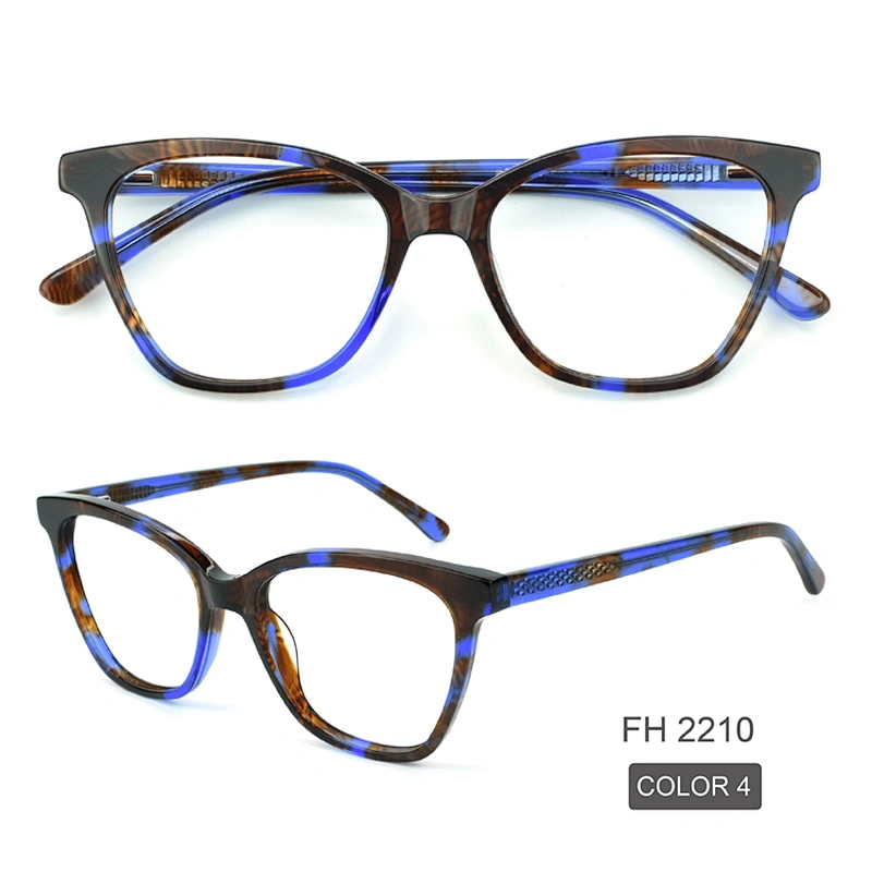 PH2210 Custom Printing Logo Colorful Eyewear Optical Frame Eyeglasses Acetate Glasses