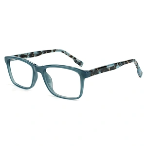 2020 Wholesale italy design unisex custom acetate 100% anti blue light blocking glasses