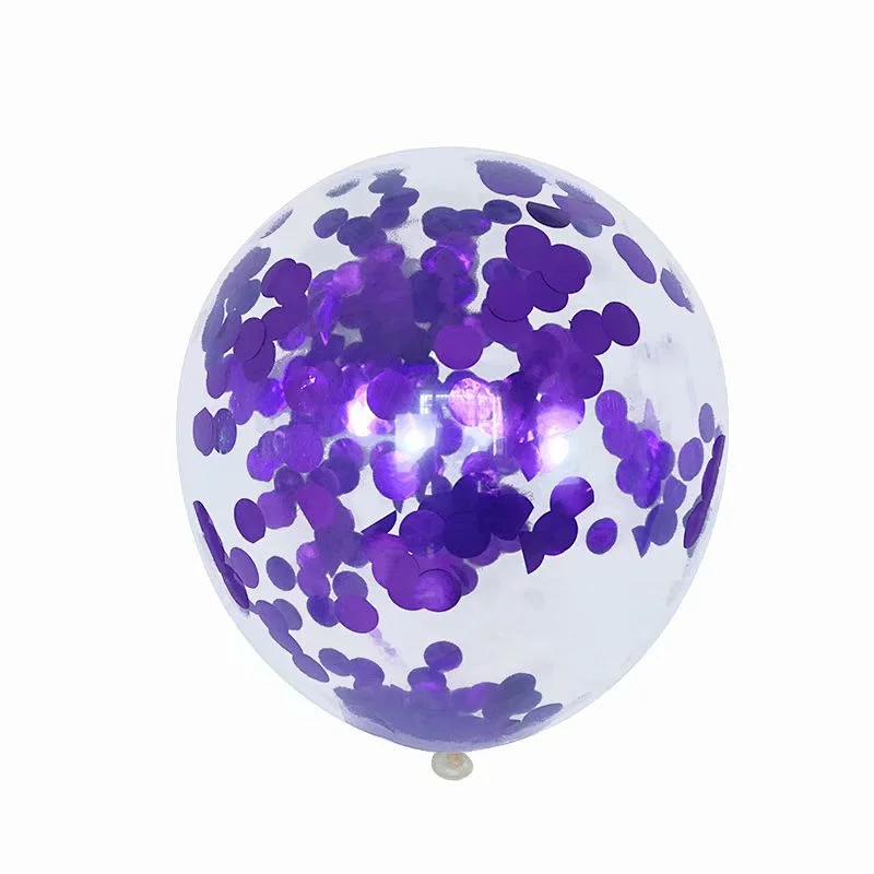 High Quality Globos 12 Inch Sequin Confetti Latex Balloons Wedding Birthday Party Decoration Balloon