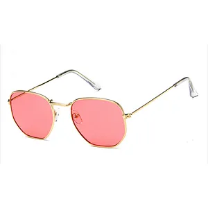 Classic High End Sunglasses Men Driving Sun Glasses Metal Mirror Eyewear Male