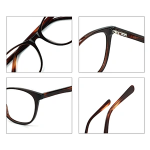 Classic Acetate Round Oversized Frames Optical Eyewear OEM/ODM Eye Glasses