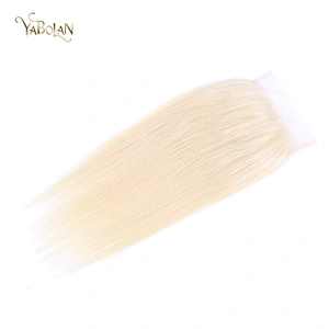 Virgin Hair Blonde 5x5 Lace Closure Straight