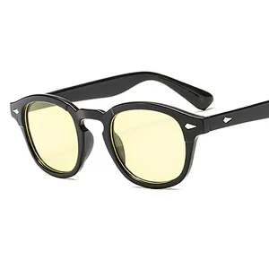 Newest Star Style Travelling Newest Ultraviolet-proof Round Face Retro Sunglasses 2021