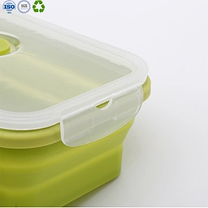 Collapsible Silicone Lunch Box
