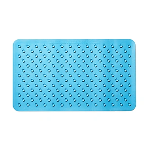 Soft and comfortable non-slip with suction cups baby rubber shower bath mat