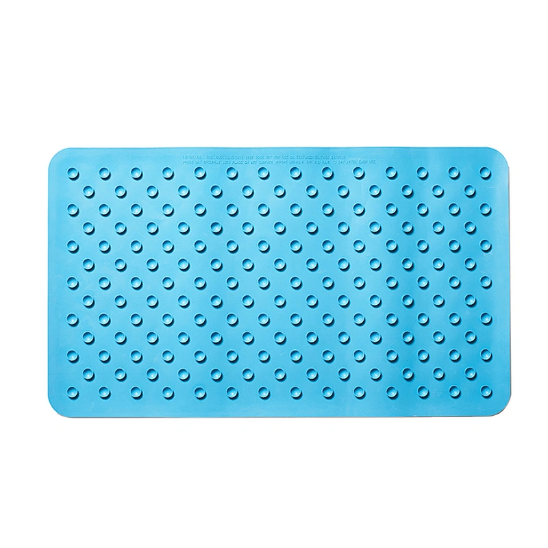 Soft and comfortable non-slip with suction cups baby rubber shower bath mat