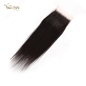 5x5 Transparent Lace Closure Straight