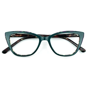 PH2221 Ready Good Fashion Cat Eye Brand Optical Frames Eyeglasses Acetate Glasses