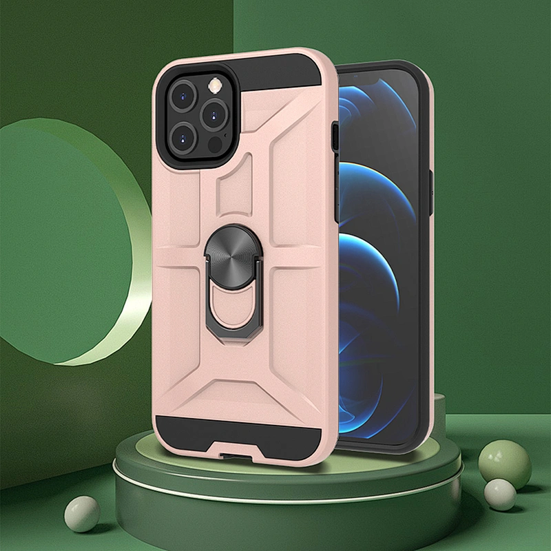 Cell Back Cover 360 Ring Holder Mobile Phone Case For I Phone X XS XR 7 8 Plus For Apple iPhone 11 12 Pro Max