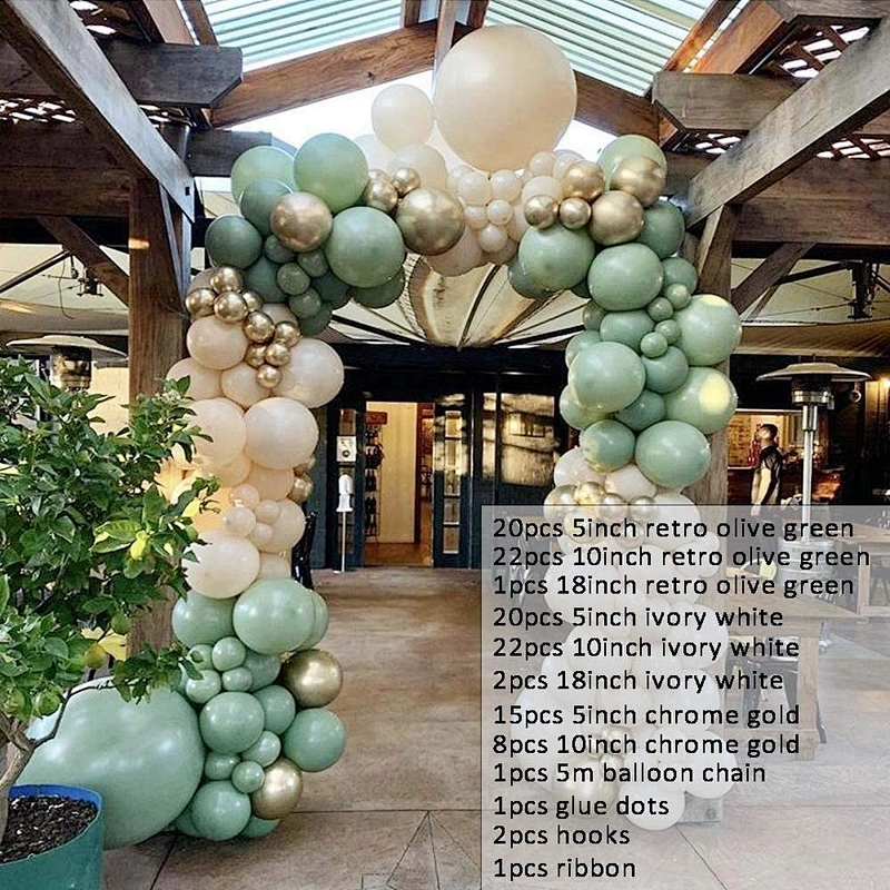Latex Balloon Garland Arch Kit Balloons for Wedding Birthday Balloon Backdrop Graduation Party Globos
