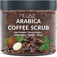coffee body scrub private label organic whitening moisturizing exfoliating