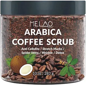 coffee body scrub private label organic whitening moisturizing exfoliating