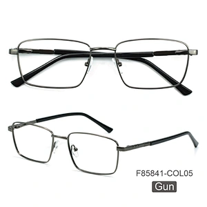 Manufacturers competitive eyeglasses frames brand square Metal Glasses Frames trendy eyewear