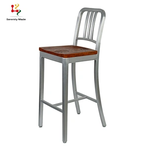 Aluminum bar stool