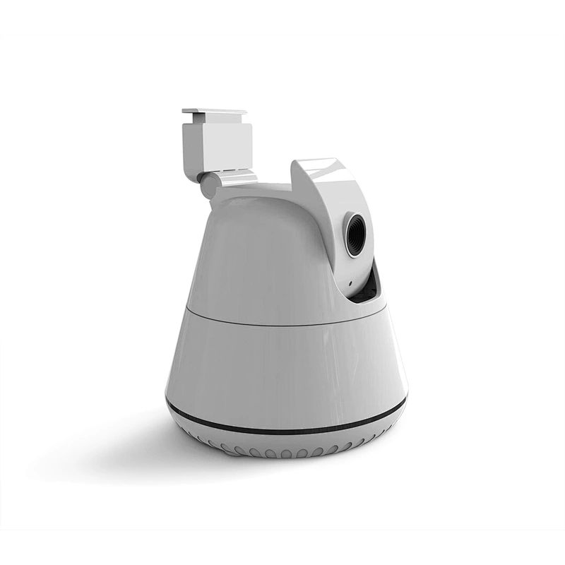 スマート雲台、トラッキングサポート知能【応用不要】360° 自動顔追跡自撮り棒は携帯電話、タブレットパソコン-携帯カメラに三脚を設置し、ストリーミングメディアを生放送するために、リアルタイム動画を提供します。